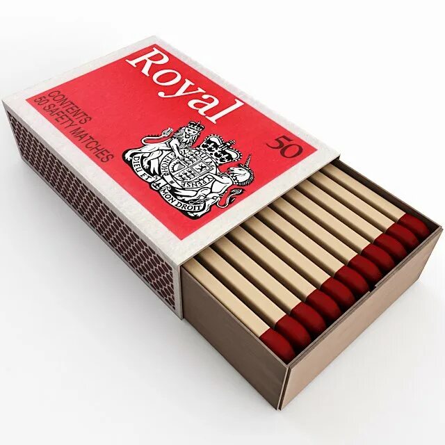 Model match. Matchstick box. спичка 3d модель. match box silver. batch of matches.