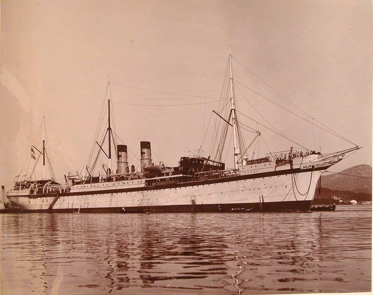 Госпитальное судно Орел. Плавучий госпиталь Орел. Госпитальное судно Орел 1904. Госпитальное судно Орел Цусима.
