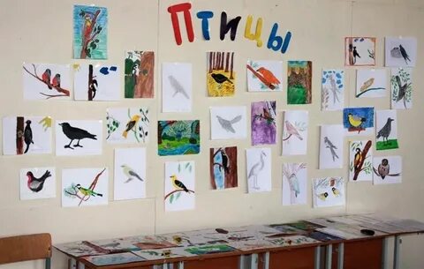 Выставки рисунков детей