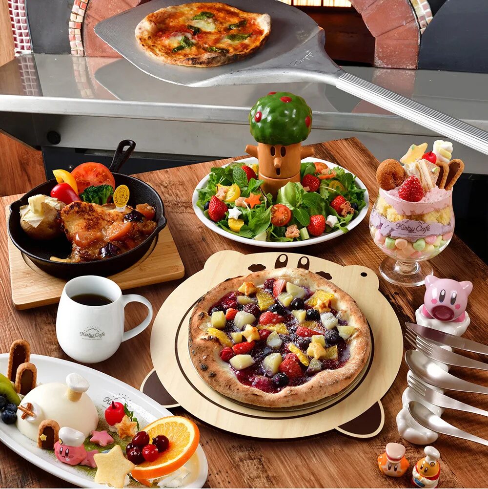 Возвращение в кафе читать. Kirby Cafe. Kirby Cafe in Japan works?.