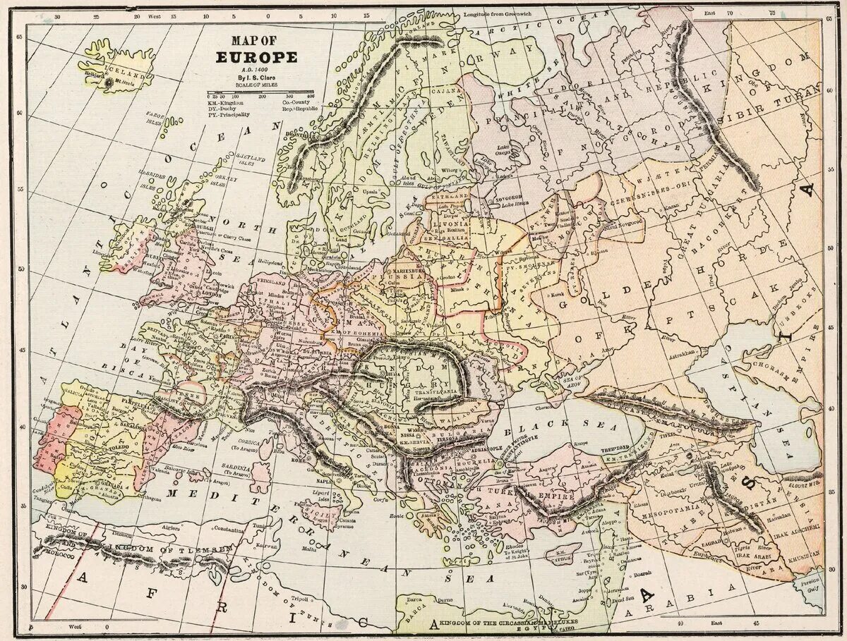 1400 рф. Карта Европы 1400 года. Карта Европы 1300 года. Карта Европы 1895 года. Карта Европы 1500 года.