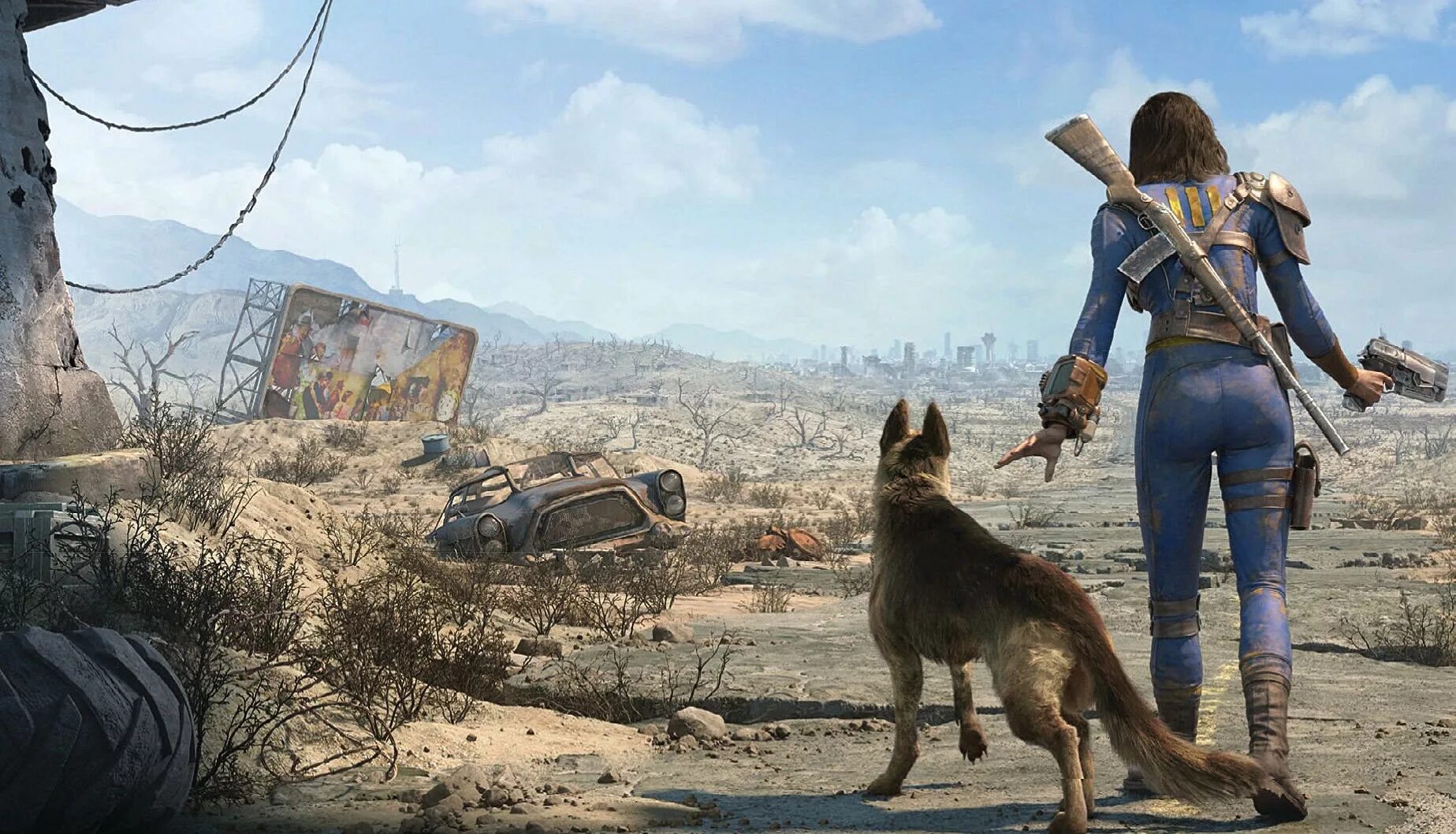 Длс сюжет. Fallout 4. Фоллаут 4 собака. Fallout 4 Xbox. Fallout 4 Xbox s.