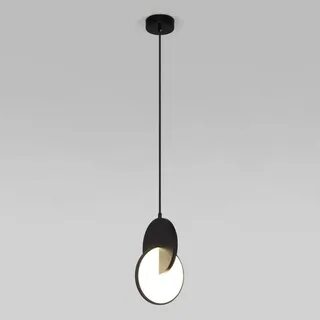 Подвесной светильник черный led