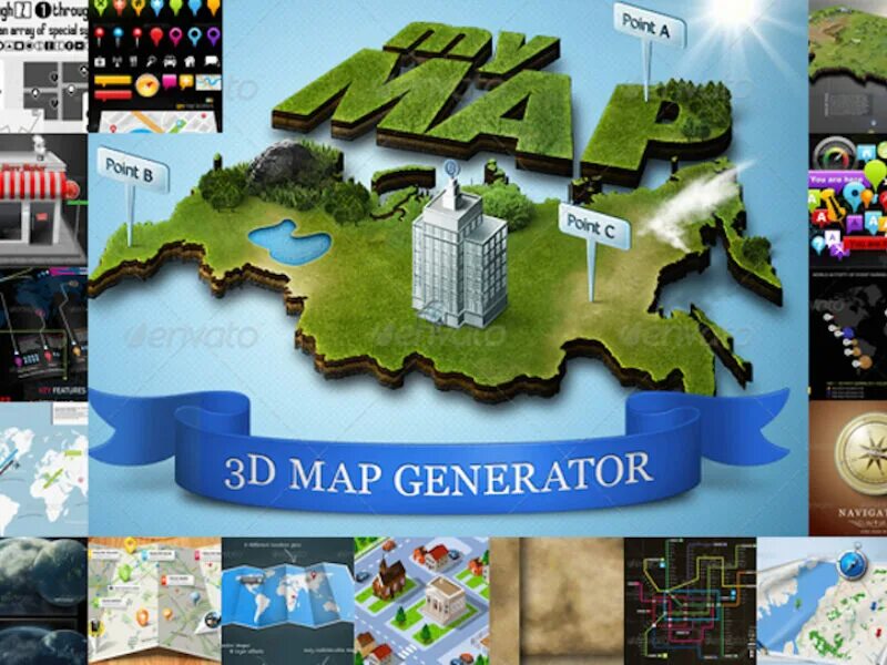 Map elements