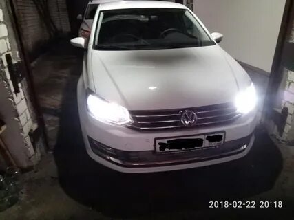 Какие лампы поставить поло седан