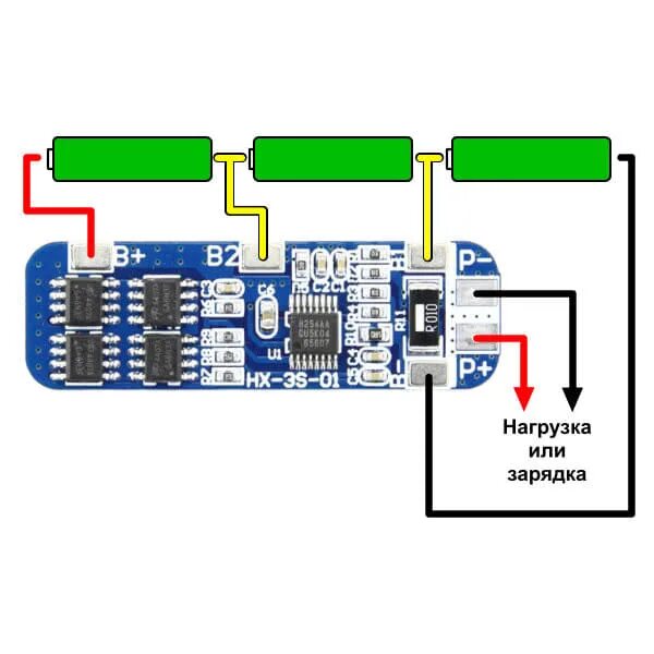 Схема подключения li-ion аккумуляторов 12 вольт. Плата BMS HX 3s-01. BMS контроллер 3s. Схема контроллера зарядки литий-ионного аккумулятора. Аккумулятор 18650 не берет заряд как реанимировать