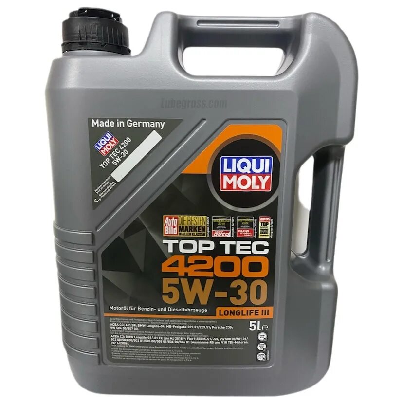 Масло моторное 5w30 ликви молли. Liqui Moly TOPTEC 4200 5w30 long Life. Ликви моли 5w30 синтетика. Ликви моли 5w30 Top Tec 4200. Ликви моли 5 30 Лонг лайф.