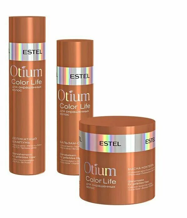 Life color шампунь. Деликатный шампунь для окрашенных волос Otium Color Life 300 мл. Набор Otium Color Life для окрашенных волос (шампунь, бальзам). Шампунь Эстель отиум для окрашенных. Отиум колор лайф Эстель шампунь.