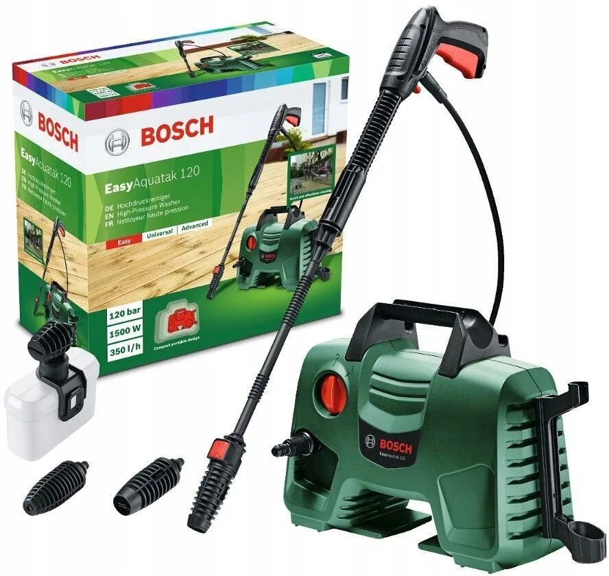 Купить бош 120. Bosch EASYAQUATAK 120. Bosch easy Aquatak 120. Мойка высокого давления Bosch EASYAQUATAK. Мойка высокого давления Bosch EASYAQUATAK 120.