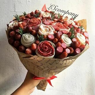 Съедобный букет для женщины своими