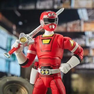 Фигурки героев аниме Power Ranger, коллекционная фигурка светящегося турбо Красного...