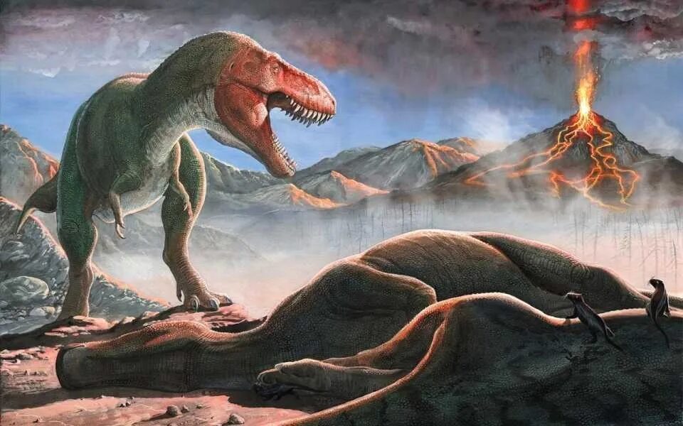 Вымирание динозавров палеоарт. Мезозойская Эра Тираннозавр. Мезозойская Эра вымирание. Вымирание динозавров период мезозоя. Что убило динозавров