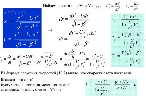 С какой скоростью движется фотон