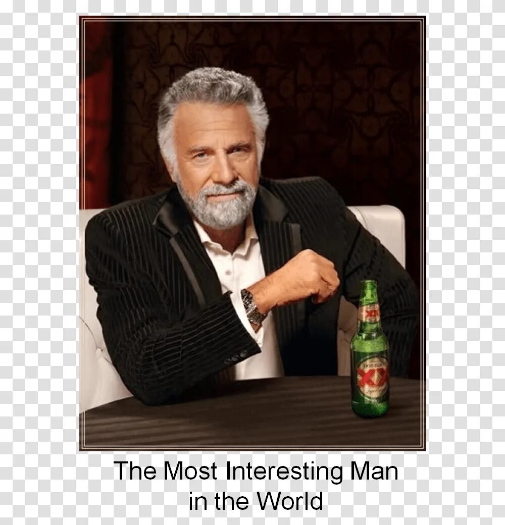 Interesting man. Interesting man