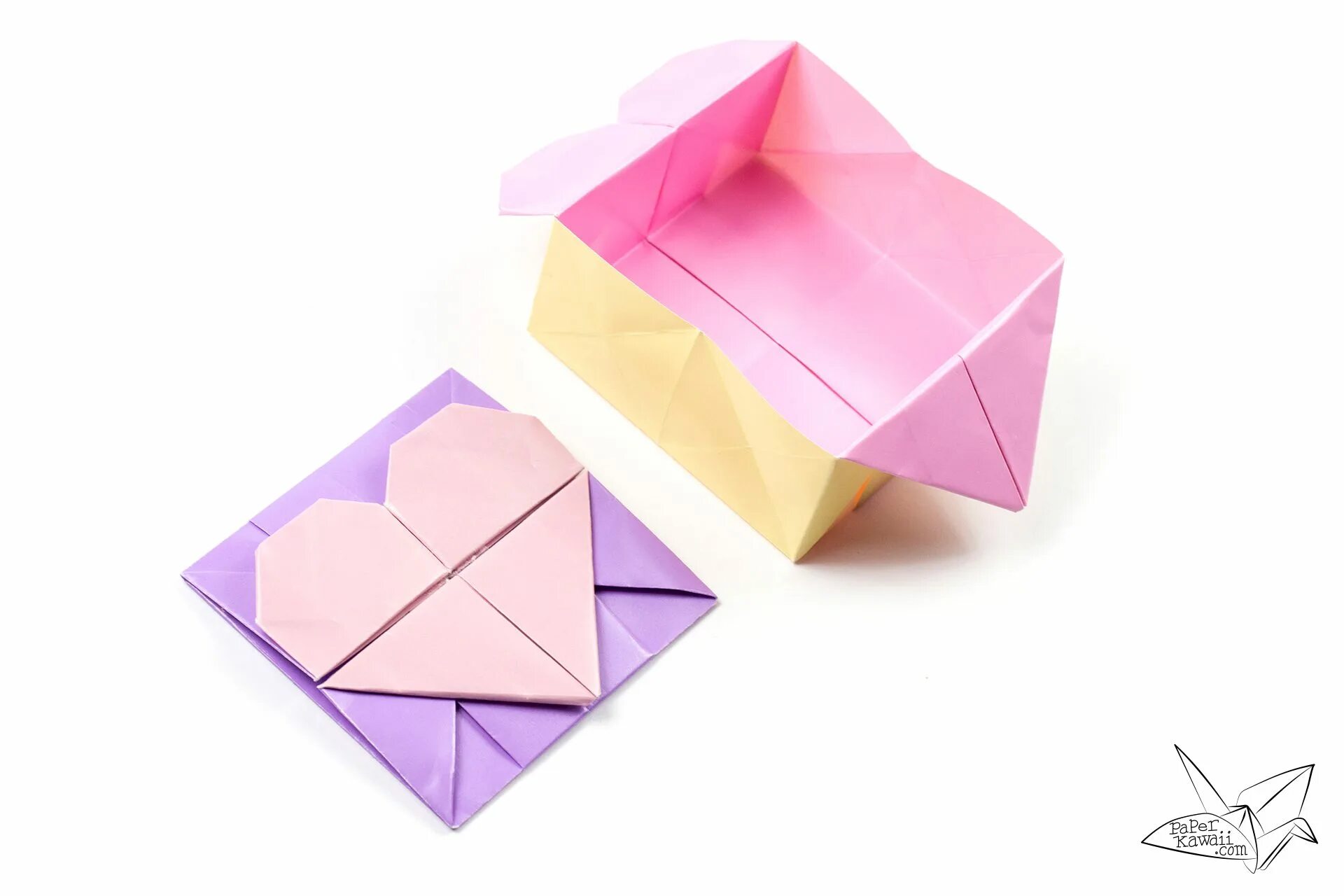 Коробка из бумаги легко. Конверт из бумаги. Коробочка конверт. Оригами. Объемный конверт для подарка.