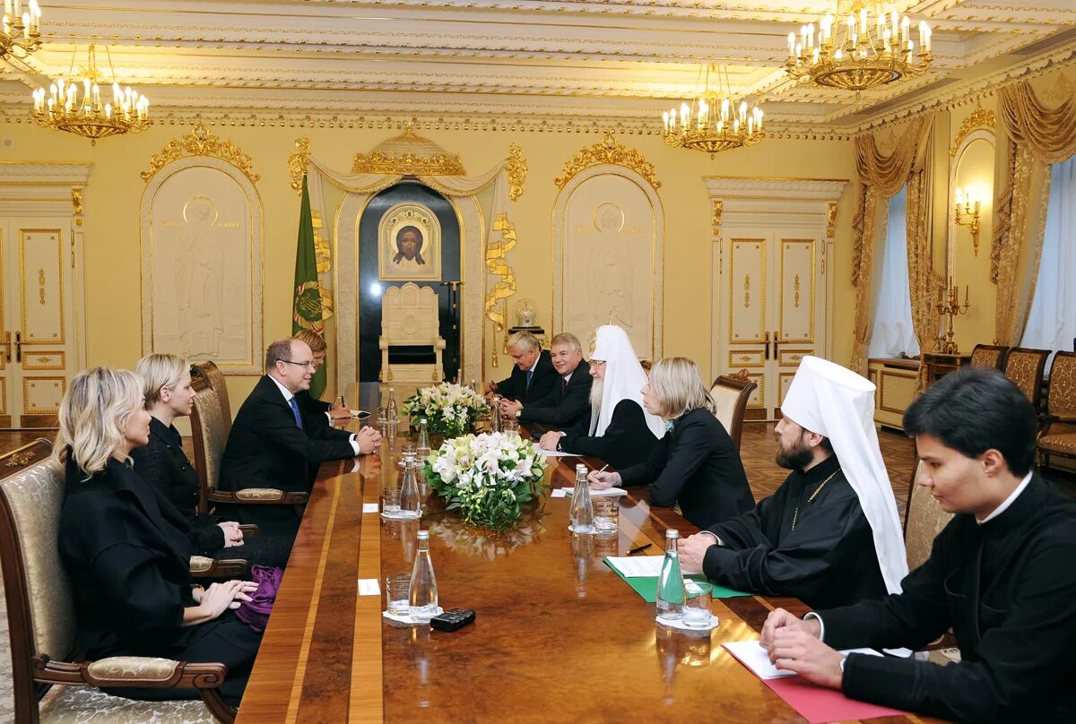 Встреча св. Патриаршая и Синодальная резиденция в Даниловом монастыре.