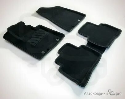 Ворсовые 3d коврики в салон автомобиля