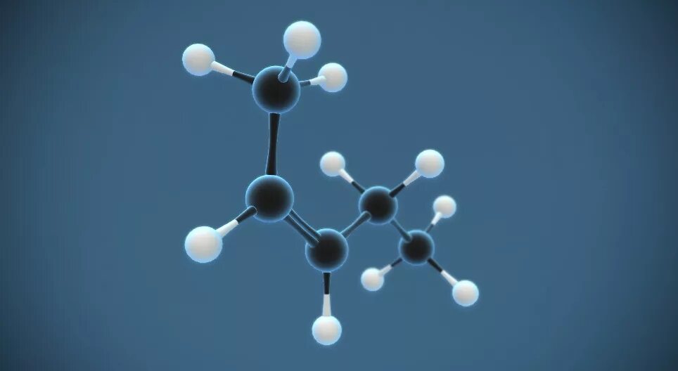 Пенте 2. Молекула олефина. Изомерия искусственных радиоактивных ядер. CIS-Pent-2-ene. Пентен 3d модель.