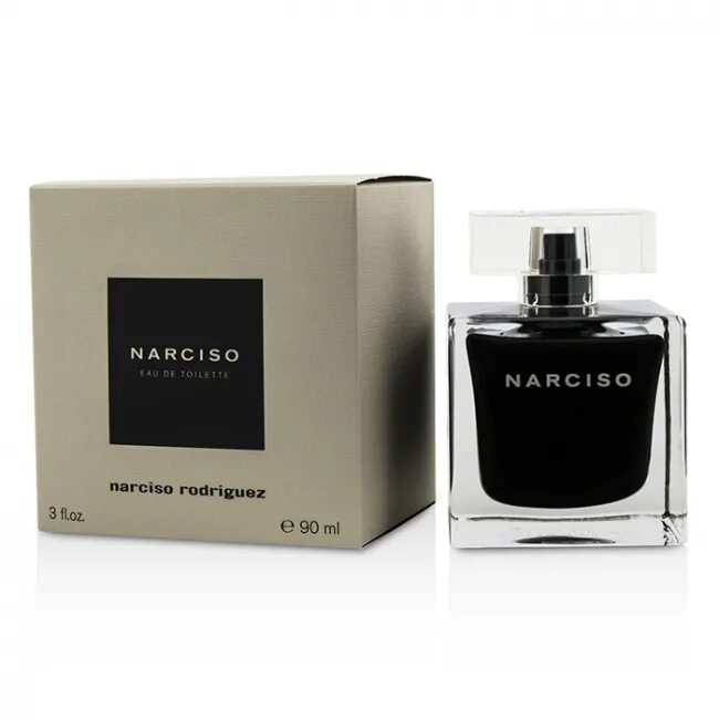 Женская туалетная вода Narciso Rodriguez Narciso Eau de Toilette 90 мл. Парфюм чёрный кубик от нарцисо Родригес. Narcissco черные.