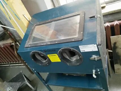 Автоматическая пескоструйная камера