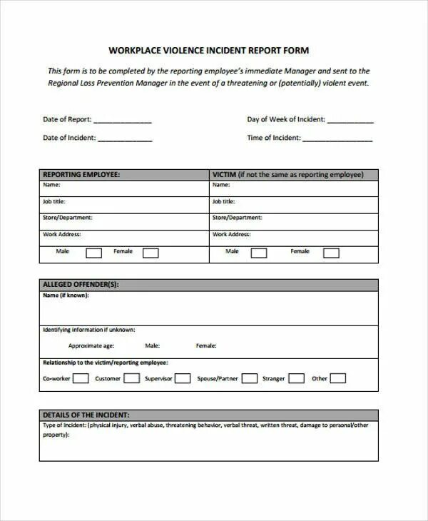 Report form. Incident Report example. Quality incident Report form. Manual Template form.