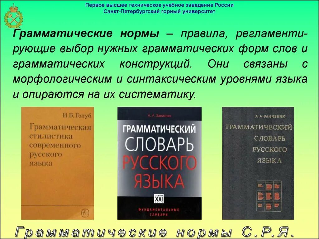 Грамматические варианты слова. Грамматические нормы в современных словарях. Грамматические нормы современного русского языка. Отражение вариантов грамматической нормы в словарях и справочниках. Грамматические нормы современного русского литературного языка.