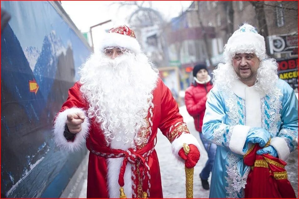 Не пройдут санта клаусы в русском лесу