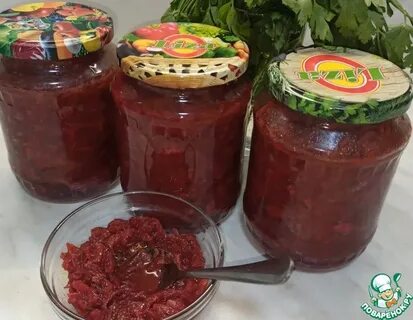 Свекольная икра на зиму острая рецепт
