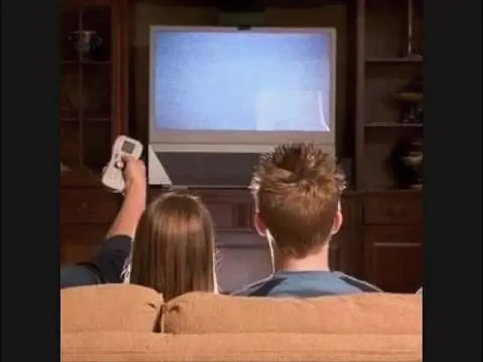 They watch tv every evening