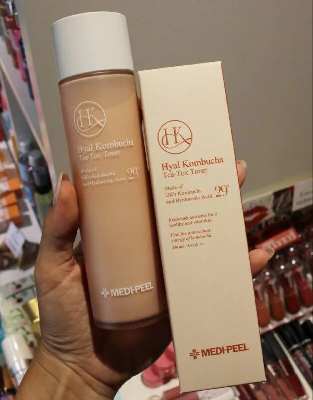 Medi peel hyal kombucha tea tox cream