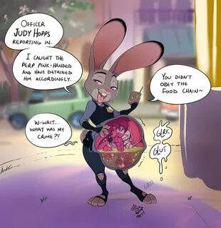 cownugget, judy hopps, disney, zootopia, absurd res, hi res, anthro, belly,...