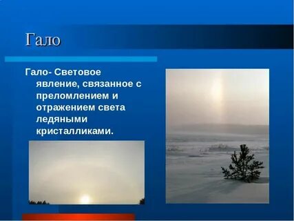 Явления связанные с воздухом