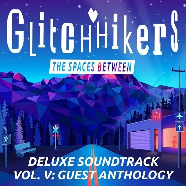 Two spaces between. Glitchhikers: the spaces between.