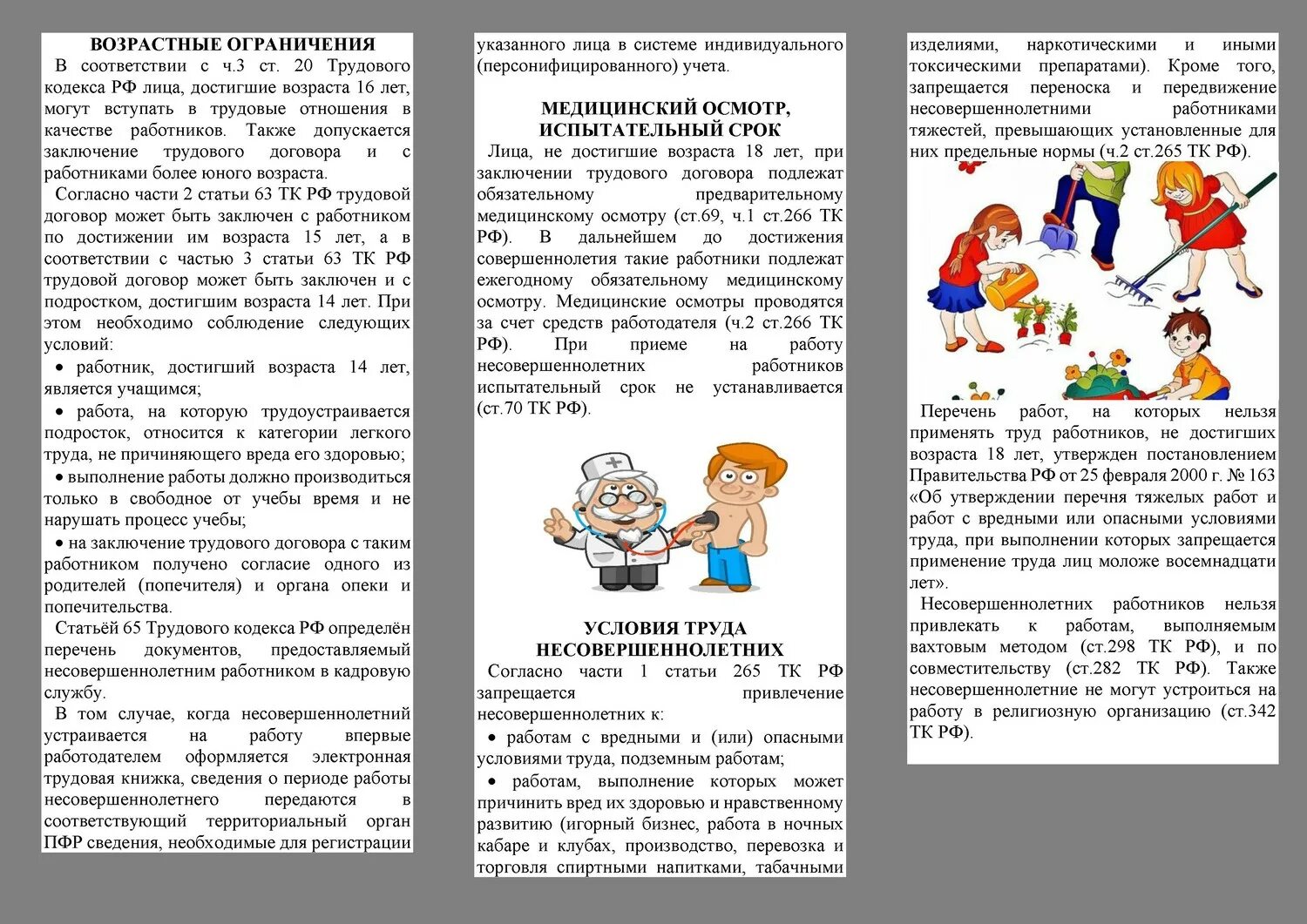 Трудовой кодекс для несовершеннолетних. Работы на которых запрещается применение труда несовершеннолетних. Применение труда лиц в возрасте до 18 лет. На работе запрещается. Особенности работы несовершеннолетних трудовой.