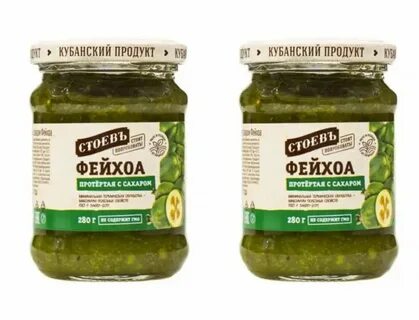 Фейхоа перетертое с сахаром