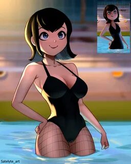 mavis dracula, hotel transylvania, tagme, breasts, female, female only, red...