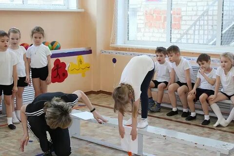 Подготовительная группа сдает гто