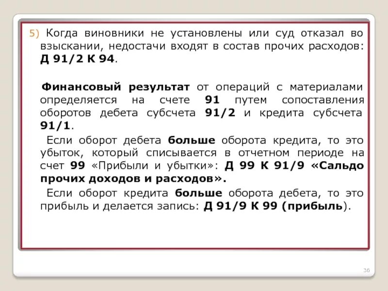 Недостачи отражают на счете. Взыскание недостачи. Виновник недостачи не установлен проводка. Недостача материалов взыскана. Виновник недостачи готовой продукции не установлен.