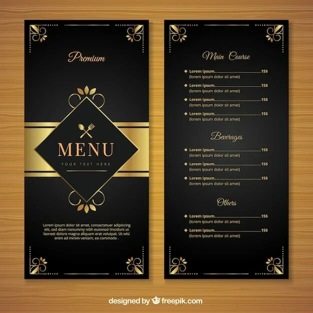 Черное меню ресторана. Макет меню. Дизайн меню для ресторана. Макет меню для ресторана. Макет меню для бара.