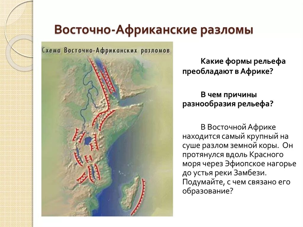 Восточно Африканский разлом на карте Африки. Восточно Африканский разлом. Великий Африканский разлом. Восточно Африканский разлив. Озера образовавшиеся в разломах