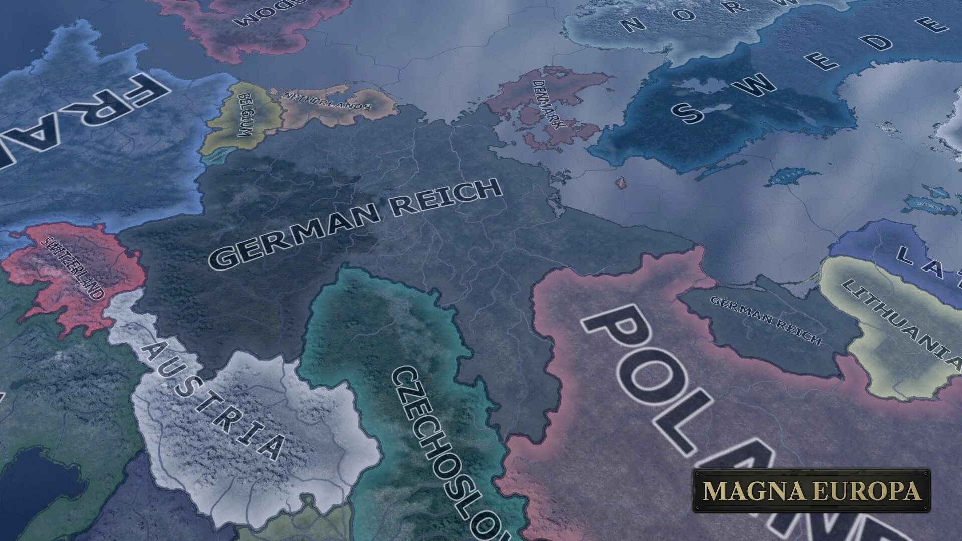 Magna europa. Magna Europa hoi 4. Мод "Magna Europa" в hoi4. Карта Европы hoi4. Карта Европы Hearts of Iron 4.