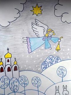 Что можно нарисовать на рождество