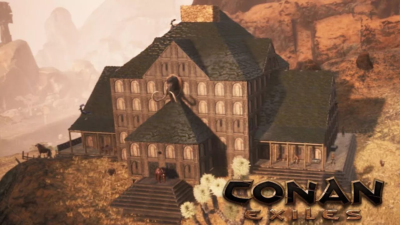 Конан прохождение. Conan замок. Дом Конан. Конан красивый дом. Красивые замки Конан.
