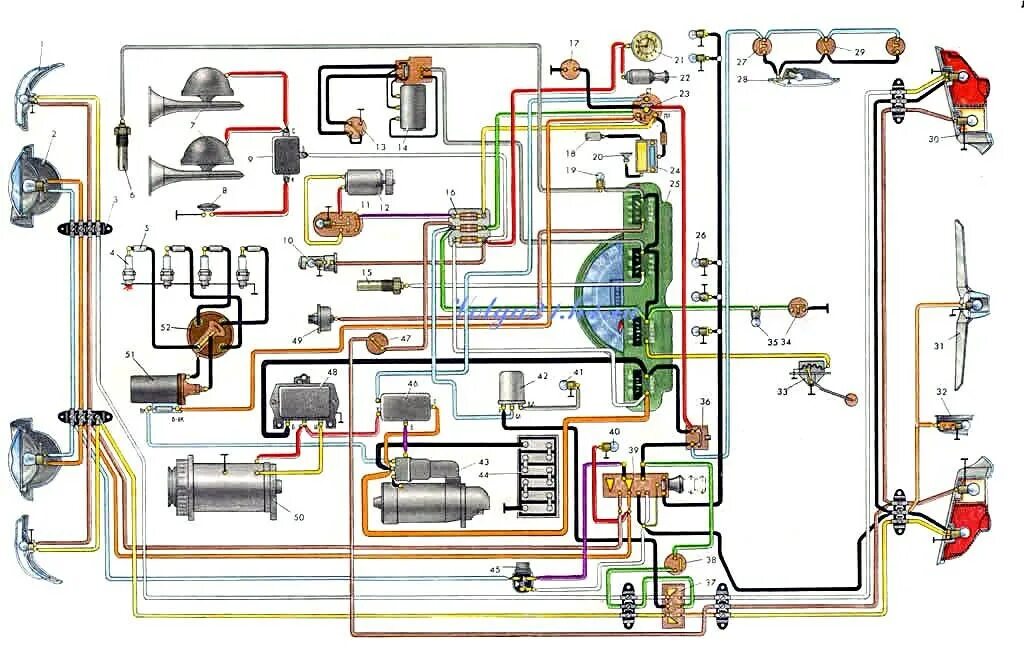 Цветные электросхемы. Электрическая схема ГАЗ 3309. ГАЗ 3309 дизель Электрооборудование схема электрооборудования. Электрическая схема ГАЗ 3307. Схема электрооборудования ГАЗ 2410 С двигателем 402.