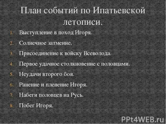 Слово о полку игореве таблица события. Слово о полку Игореве план. План летописи слово о полку Игореве. План произведения слово о полку Игореве. Слово о полку Игореве план план.