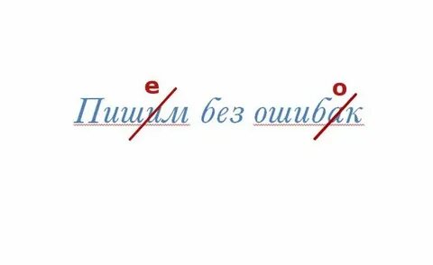 Ошибки в написании слов