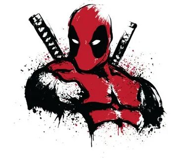 Yellow red deadpool