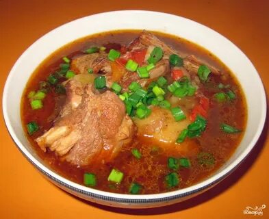 Рецепт вкусной шурпы из свинины