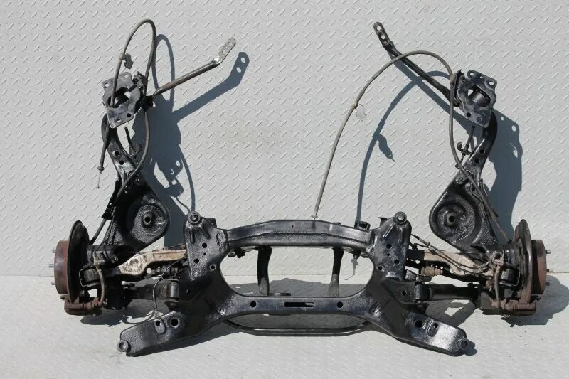 Ниссан кашкай подвеска фото nissan qashqai j10 задняя подвеска в сборе купить бу Z18500570 iZAP24