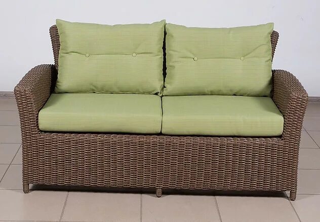 Диван из ротанга 2 х. Сан марино диван из ротанга. диван ротанговый 67×125×76. диван 2-х местный rattan plus.